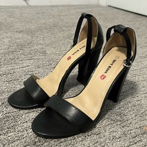 Black heels